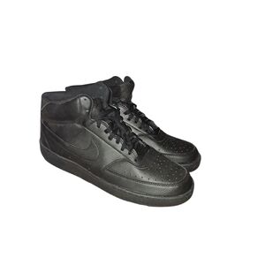 Nike Men's Black Mid-Top Sneakers